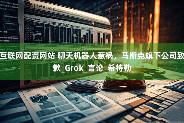 互联网配资网站 聊天机器人惹祸，马斯克旗下公司致歉_Grok_言论_希特勒