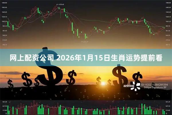 网上配资公司 2026年1月15日生肖运势提前看